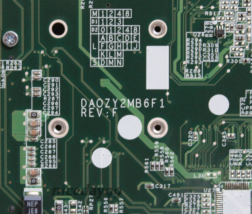 Acer Aspire 7730G Motherboard DA0ZY2MB6F1 REV:F PGA479M DDR2